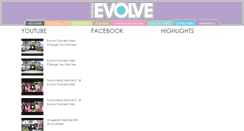 Desktop Screenshot of evolve-my.com