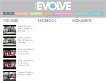 Tablet Screenshot of evolve-my.com